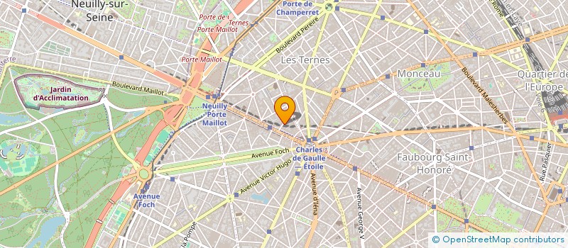 localisation de l'entreprise TDP SERVICES à PARIS