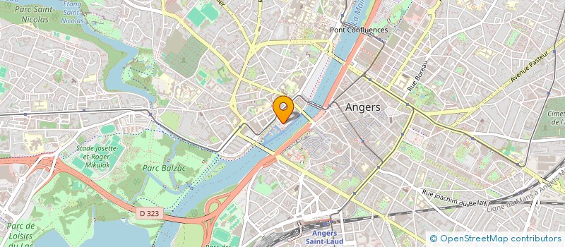 localisation de l'entreprise TDPMP  LES PONTS-DE-CE