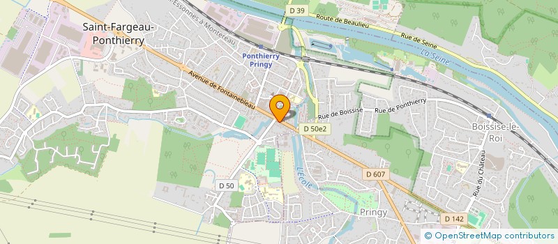 localisation de l'entreprise TDR  PRINGY