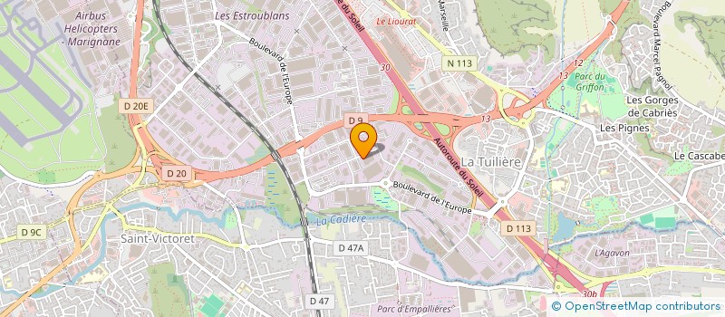 localisation de l'entreprise TDR AFFRETEMENT à VITROLLES