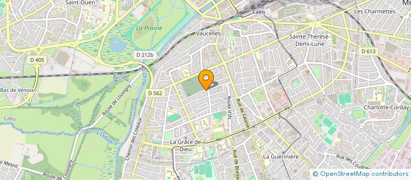 localisation de l'entreprise TDR RECORDS à CAEN