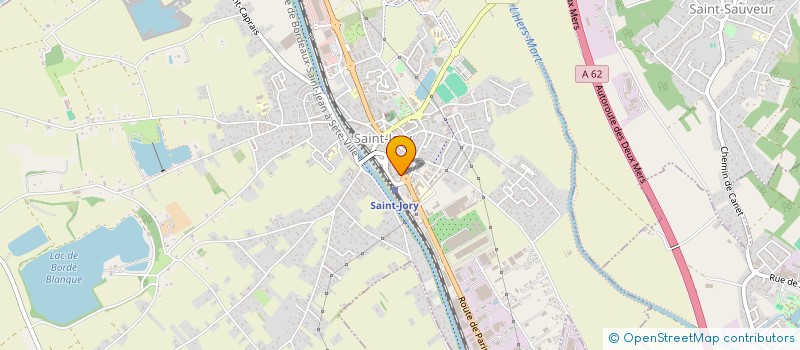 localisation de l'entreprise TDR ST JORY  SAINT-JORY