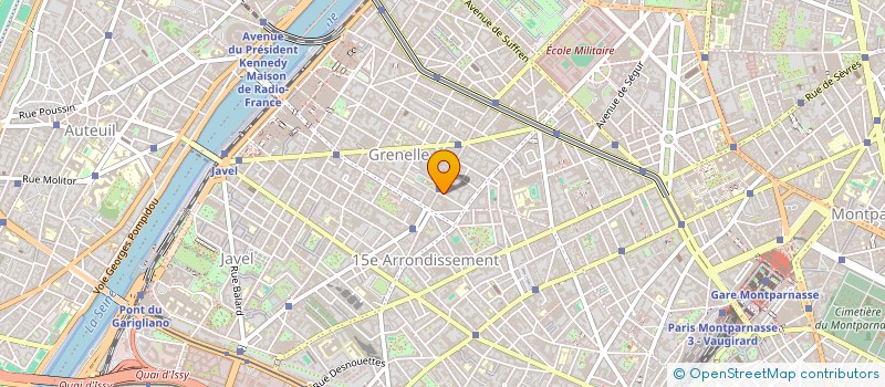 localisation de l'entreprise TDR15  PARIS