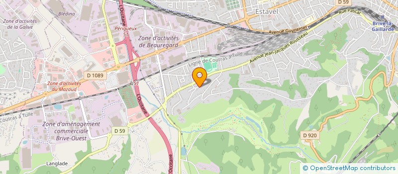 localisation de l'entreprise TDS  BRIVE-LA-GAILLARDE