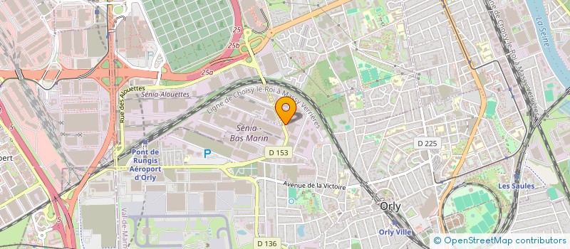 localisation de l'entreprise TDS à ORLY