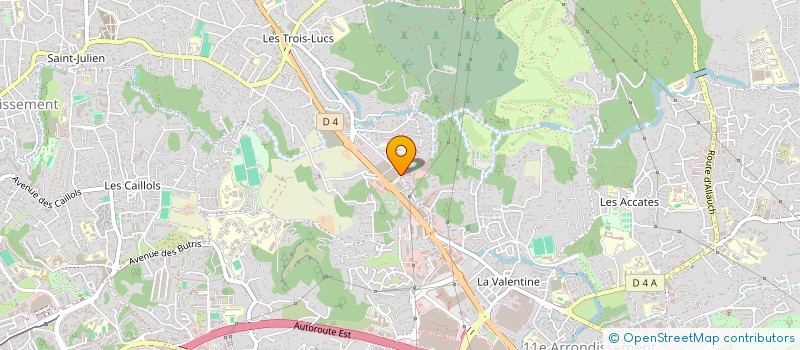 localisation de l'entreprise TDS à MARSEILLE