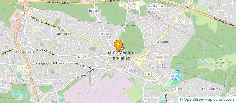 localisation de l'entreprise TDS  SAINT-MEDARD-EN-JALLES