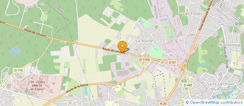 localisation de l'entreprise TDS AGENCEMENT  OLLAINVILLE