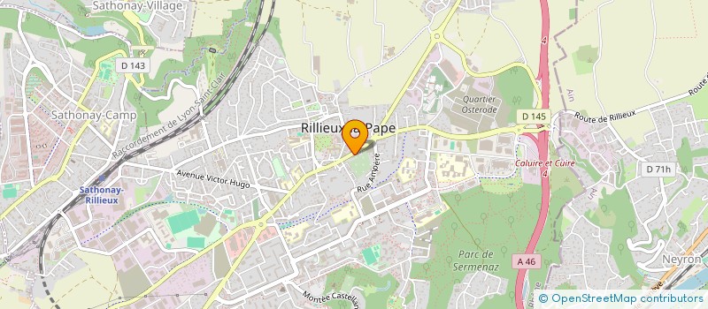 localisation de l'entreprise TDS AUTO SERVICE à TREVOUX