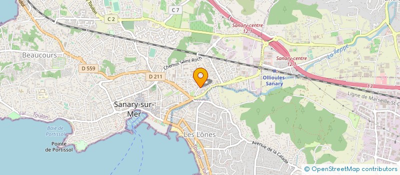 localisation de l'entreprise TDS CONSTRUCTION à SANARY-SUR-MER