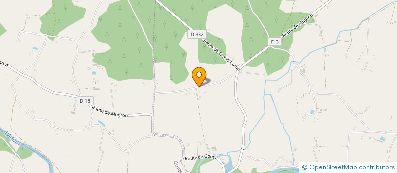localisation de l'entreprise TDS GASCOGNE à MOUGUERRE
