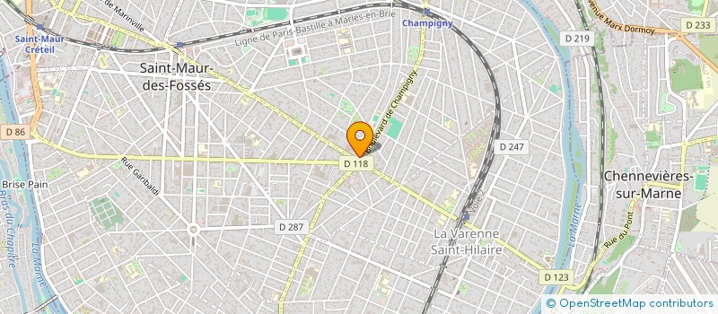 localisation de l'entreprise TDS HOLDING à SAINT-MAUR-DES-FOSSES