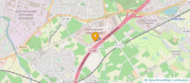 localisation de l'entreprise TDS RENTAL  SAINT-AUNES