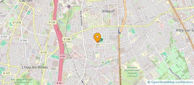 localisation de l'entreprise TDS TRANSPORT à VILLEJUIF