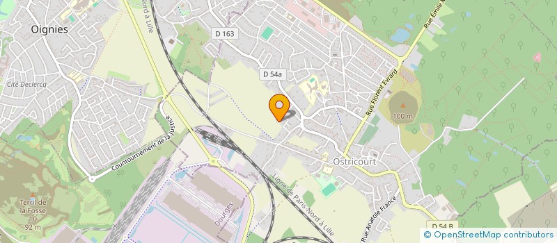 localisation de l'entreprise TDSA  OSTRICOURT