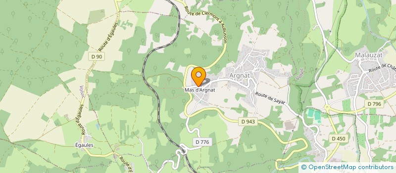 localisation de l'entreprise TDSC IMMO  SAYAT