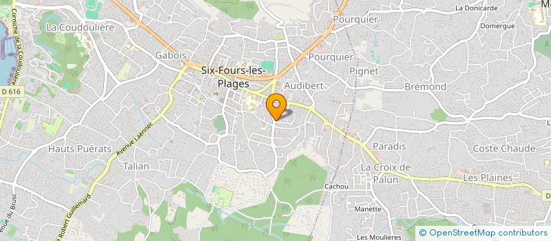 localisation de l'entreprise TDSHOP FRANCE à SIX-FOURS-LES-PLAGES