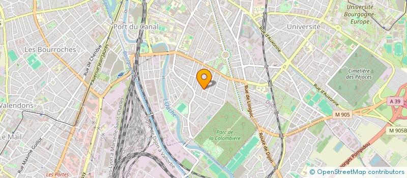 localisation de l'entreprise TDSM à DIJON