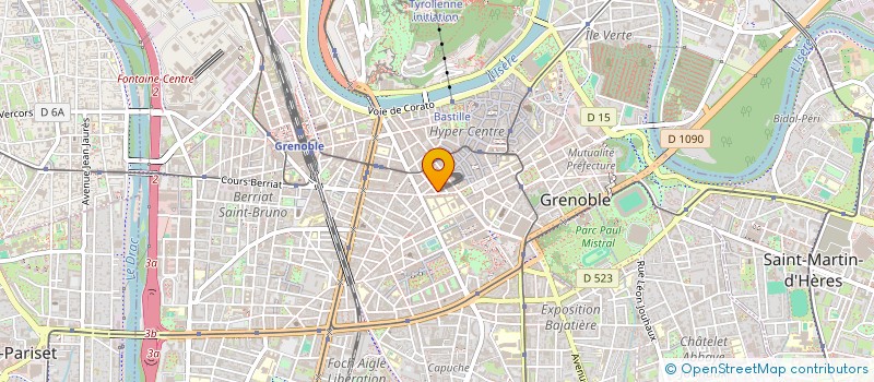 localisation de l'entreprise TDTS  GRENOBLE