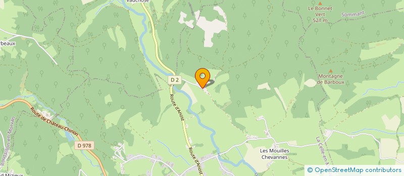 localisation de l'entreprise TDUNOYER INVEST  LA CELLE-EN-MORVAN