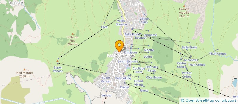 localisation de l'entreprise TDV LOT11A à LES DEUX ALPES