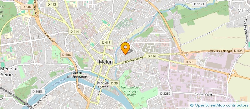 localisation de l'entreprise TE -ALAIN ET TOMASINI GWENAELLE à MELUN