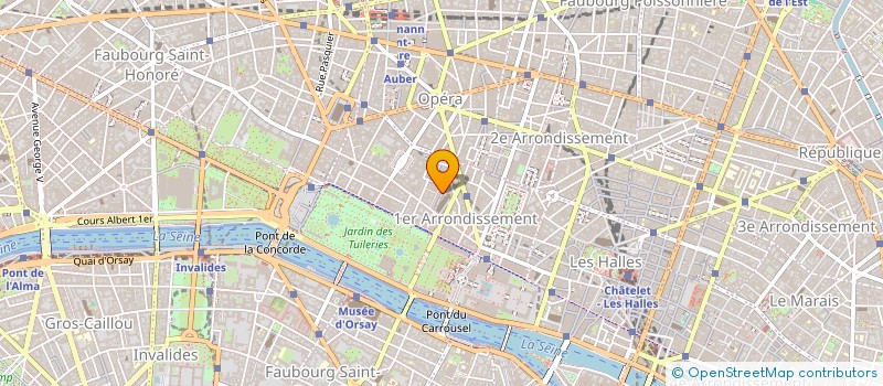 localisation de l'entreprise TE BAT à PARIS