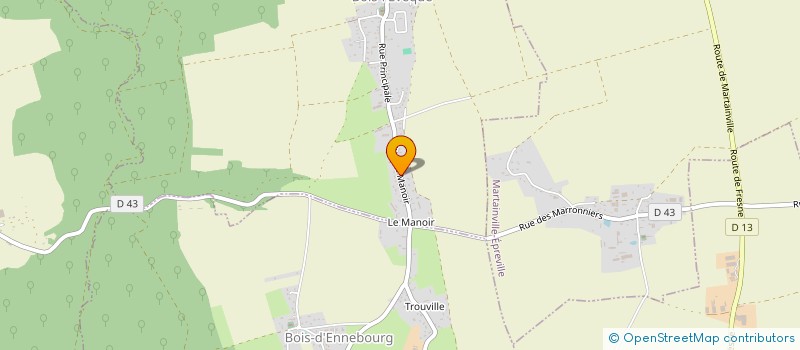 localisation de l'entreprise TE CONCEPT  BOIS-L'EVEQUE