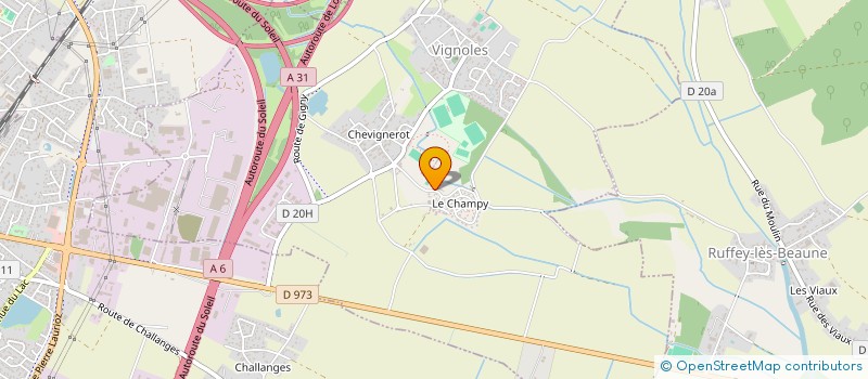 localisation de l'entreprise TE FARE  VIGNOLES