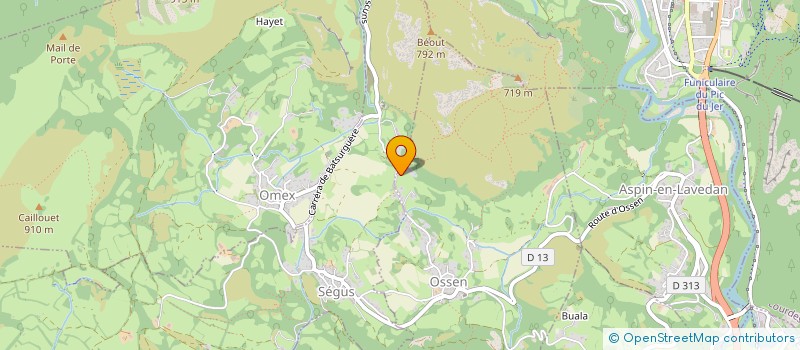 localisation de l'entreprise TE FENUA  OSSEN