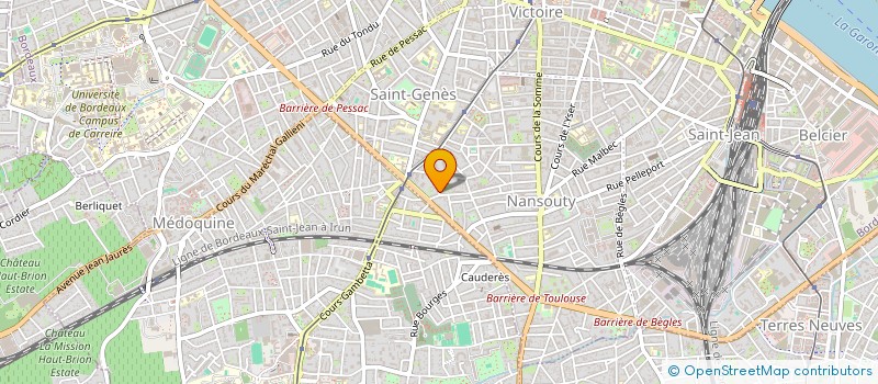 localisation de l'entreprise TE HONO  BORDEAUX