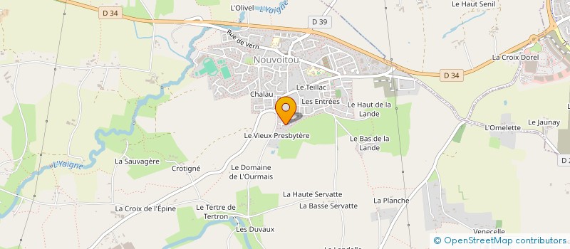 localisation de l'entreprise TE HURA NUI  NOUVOITOU