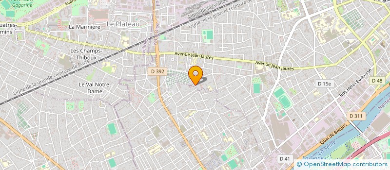 localisation de l'entreprise TE LOCATION ANAS  ARGENTEUIL