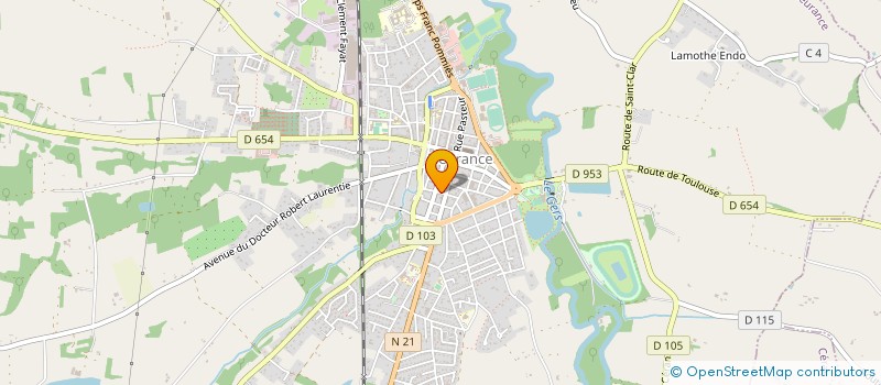 localisation de l'entreprise TE MAHANA  FLEURANCE