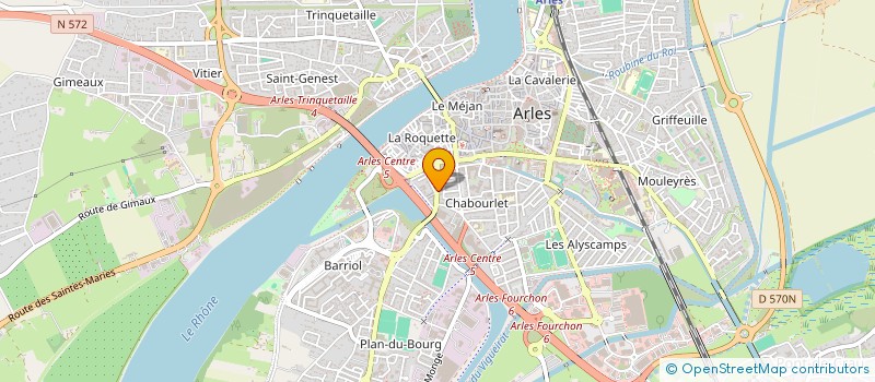 localisation de l'entreprise TE MANA MAO'HI à ARLES