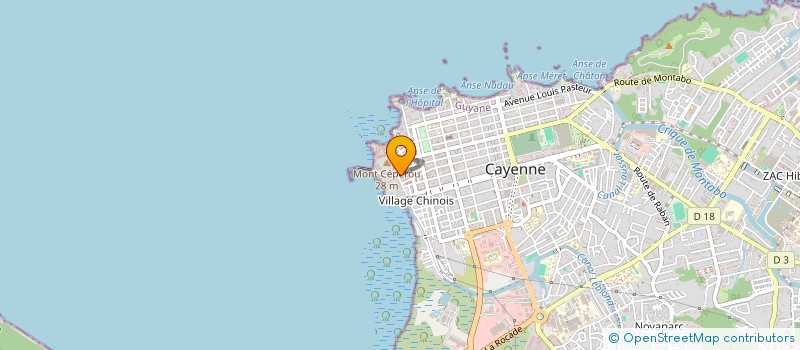 localisation de l'entreprise TE MILY'S  CAYENNE