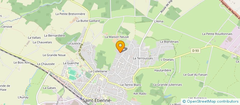 localisation de l'entreprise TE MORI  SAINT-ETIENNE-DE-MONTLUC