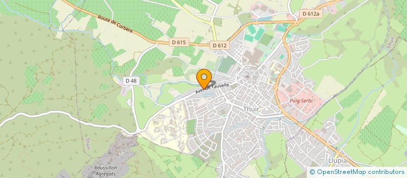 localisation de l'entreprise TE POE PARATAITO  THUIR