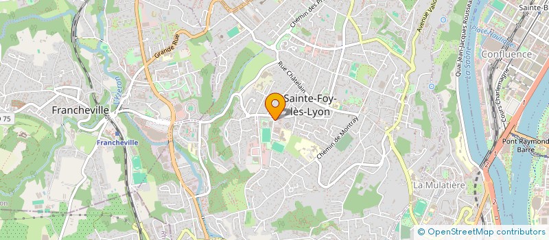 localisation de l'entreprise TE.RES.SI.SAS.  SAINTE-FOY-LES-LYON