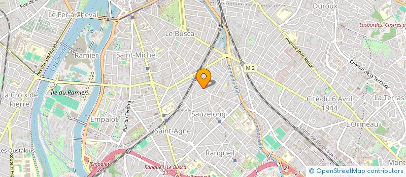localisation de l'entreprise TE TA'I MOANA (L'OCEAN QUI PLEURE) à TOULOUSE