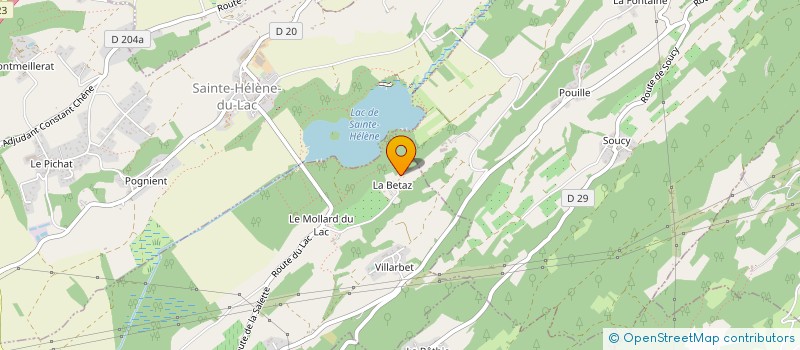 localisation de l'entreprise TE TOIT ET BOIS  LES MOLLETTES