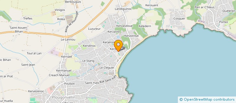 localisation de l'entreprise TE VAI ORA  PLOUGONVELIN