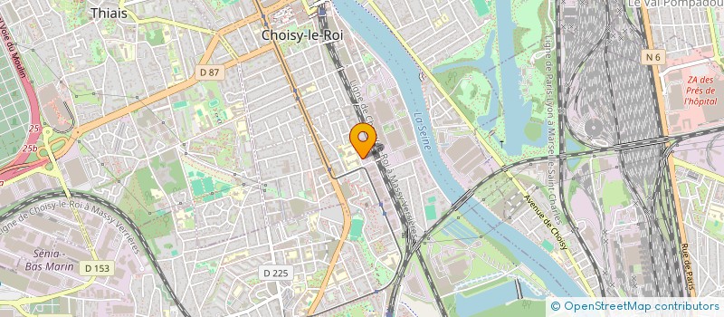 localisation de l'entreprise TE VIP SERVICES  CHOISY-LE-ROI