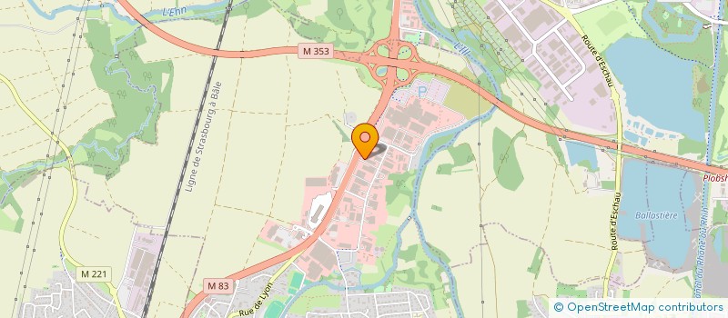 localisation de l'entreprise TE23  FEGERSHEIM