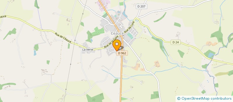 localisation de l'entreprise TE2C MORIN à CEAUCE