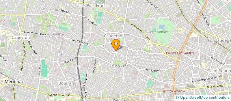 localisation de l'entreprise TE2I à BORDEAUX