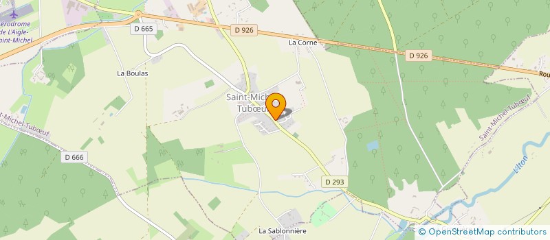 localisation de l'entreprise TEA à SAINT-MICHEL-TUBŒUF