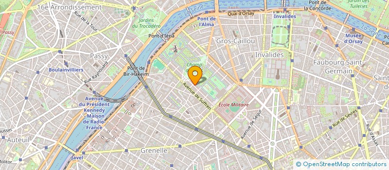 localisation de l'entreprise TEA  PARIS