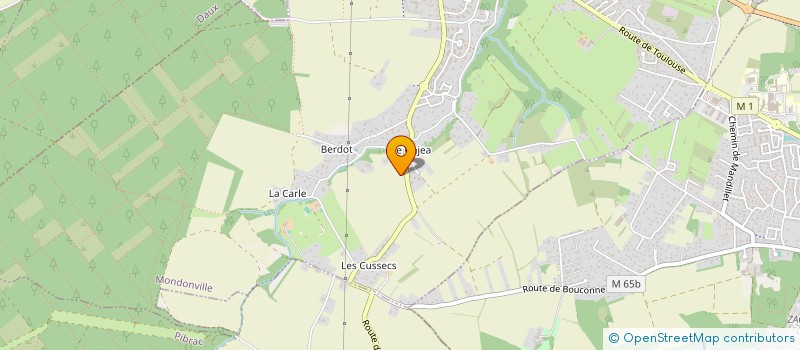 localisation de l'entreprise TEA  MONDONVILLE