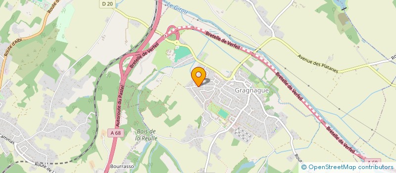 localisation de l'entreprise TEA HYO SUKI  GRAGNAGUE